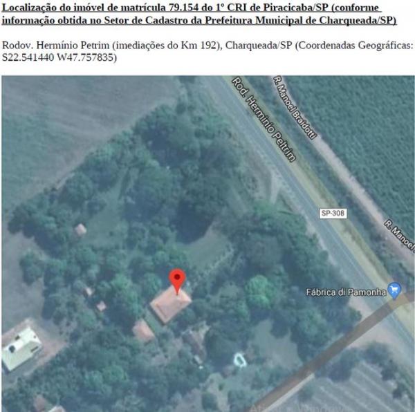 CHÁCARA COM 5.899,10m² EM PIRACICABA