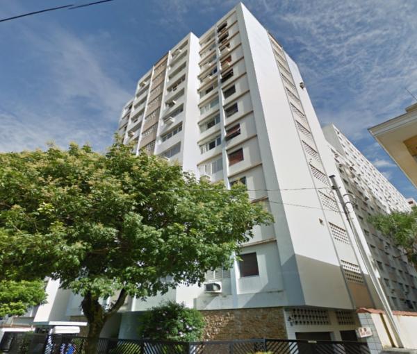 apartamento em santos com a área construída de 35,50 m²