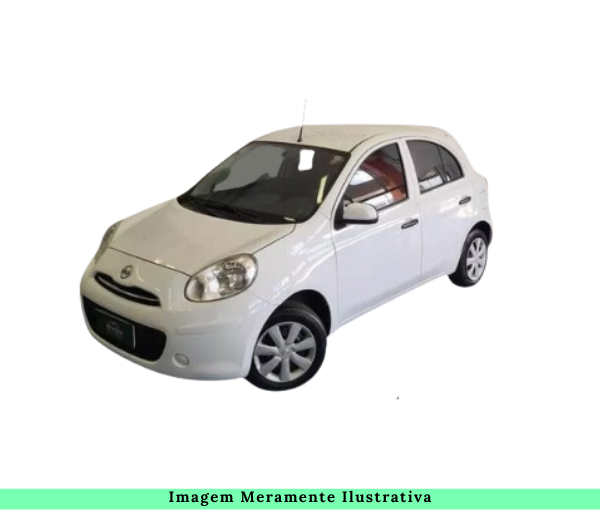 Veículo Nissan March 16 SV FLEX ano 2013