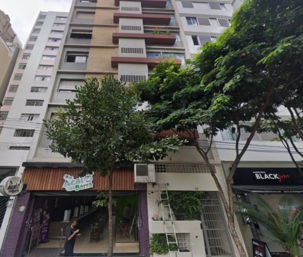 apartamento na consolação com a área construída de 70,03 m²