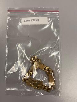 50% desconto Lote 12220 COD. 18781 Abertura em breve Jóias Pulseira de ouro