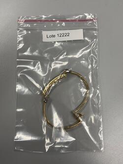 50% desconto Lote 12222 COD. 18783 Abertura em breve Jóias Pulseira de ouro branco