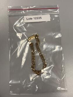 50% desconto Lote 12225 COD. 18786 Abertura em breve Jóias Pulseira de ouro