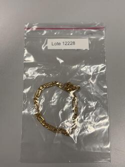 50% desconto Lote 12228 COD. 18789 Abertura em breve Jóias Pulseira de ouro