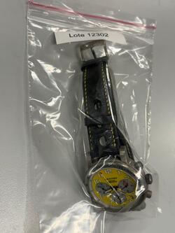 50% desconto Lote 12302 COD. 18810 Abertura em breve Jóias Relógio Chopard Mille Maglia Titanium Yellow