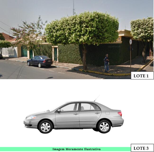 Casas em Penápolis e Toyota Corolla XEi 1.8 Flex 2007/2008