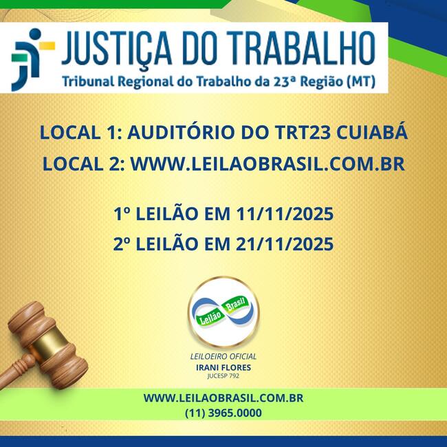 HASTA PÚBLICA  - TRT23