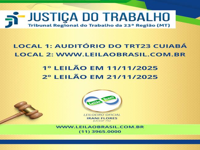 HASTA PÚBLICA  - TRT23