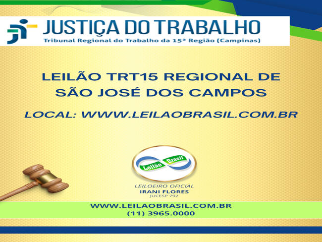 HASTA PÚBLICA Nº 04/2025  TRT15 - SÃO JOSÉ DOS CAMPOS