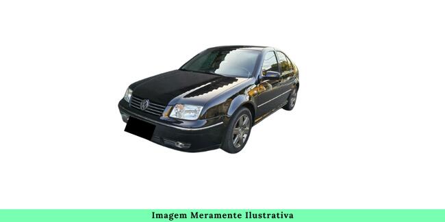 Volkswagen modelo Bora, cor preta