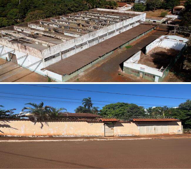 Galpão industrial e casa em Igarapava