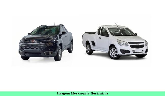 Fiat Toro 2021/2022 e Chevrolet Montana 2019/2019