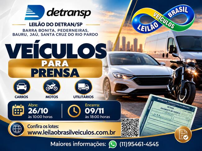 SUCATAS INSERVÍVEIS (PRENSA)