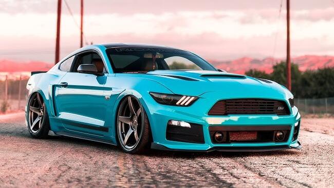 FORD - MUSTANG - 2024/2024 - Azul