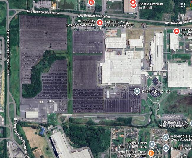 Imóvel em zona industrial de porto real/rj