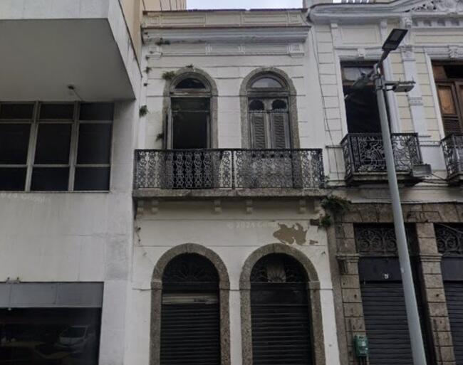 Prédios na Rua do Mercado, no Centro do Rio