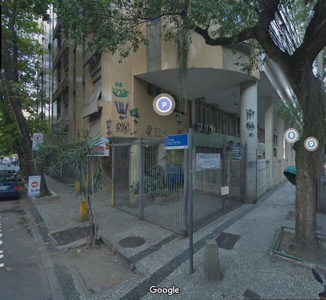 Prédio na esquina com Jornalista Orlando Dantas em Botafogo/RJ