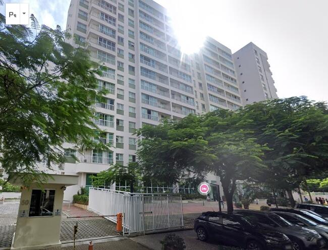 Apto com direito a uma vaga na garagem em Jacarepaguá/RJ