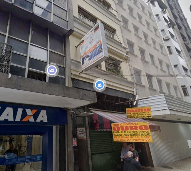 Prédio situado na Rua do Rosário, nº 107, Centro, Rio de Janeiro/RJ