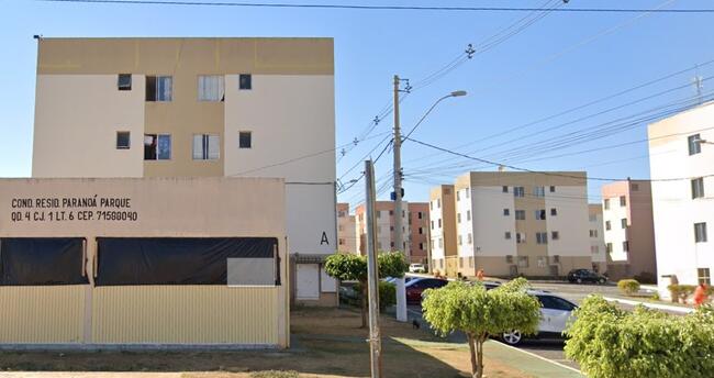 Apartamento situado no Paranoá Parque, bloco F,  Paranoá/DF.