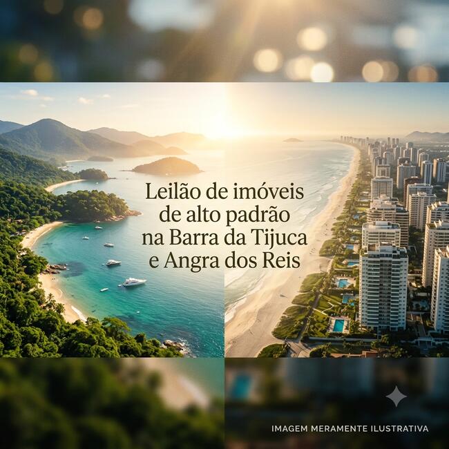 Imóveis de alto padrão na Barra da Tijuca e Angra dos Reis/RJ