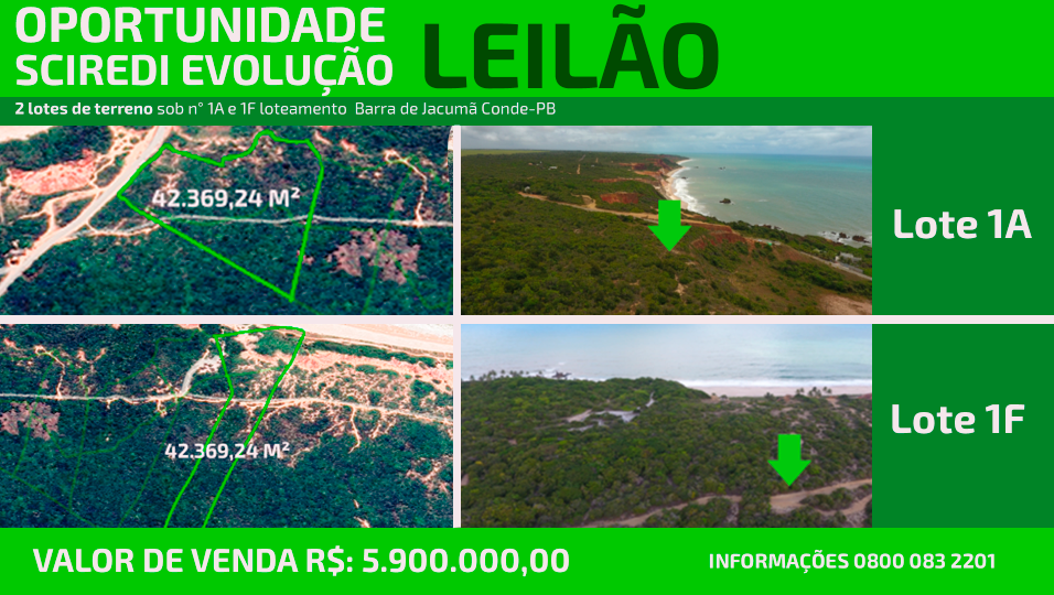 Terreno no Barra de Jacumã em Conde/PB — foto 1