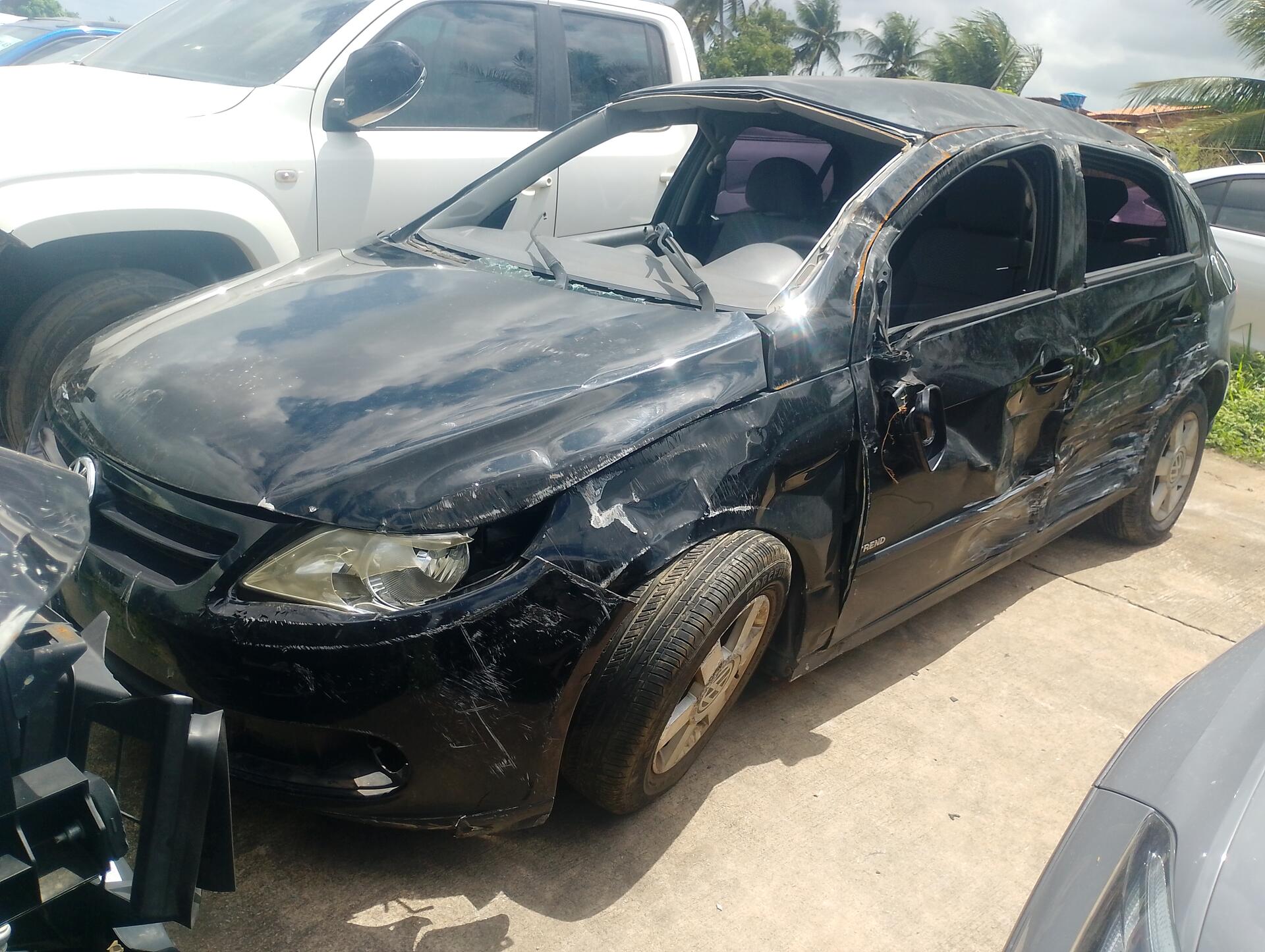 (SUCATA) VOLKSWAGEN / GOL G5 1.0 MI TOTAL 8V 4P 2011/2012 — foto 22 de 22