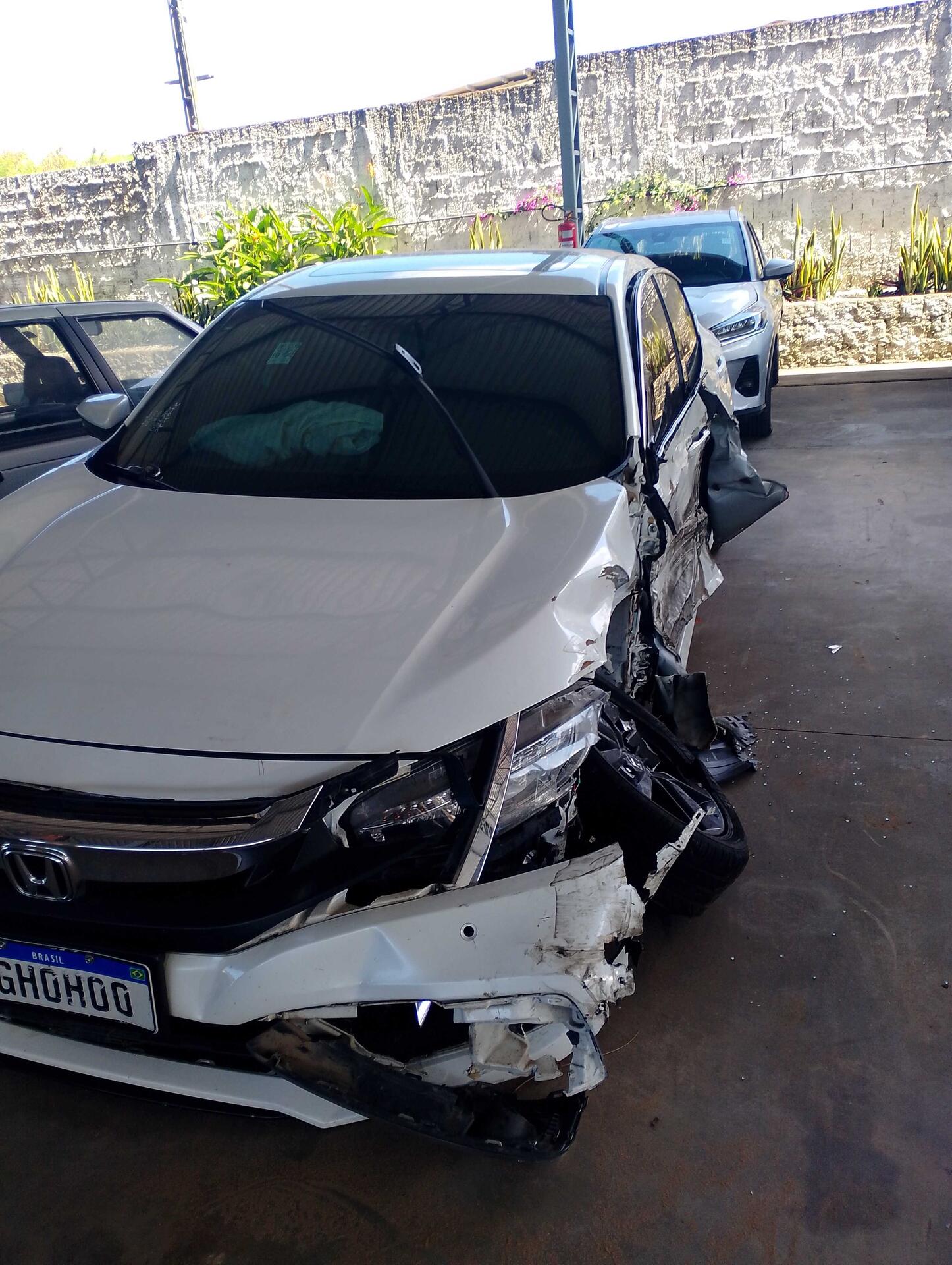(SUCATA) HONDA / CIVIC SEDAN G10 TOURING 1.5 TURBO 16 GASOLINA 2020/2021 — foto 6 de 28