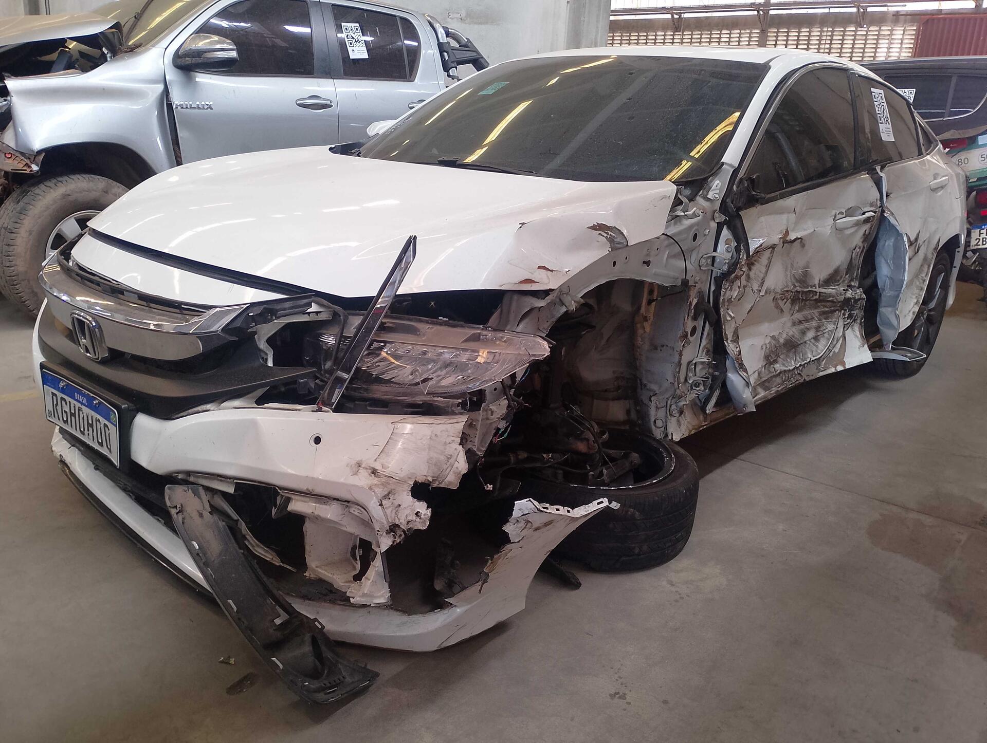 (SUCATA) HONDA / CIVIC SEDAN G10 TOURING 1.5 TURBO 16 GASOLINA 2020/2021 — foto 11 de 28