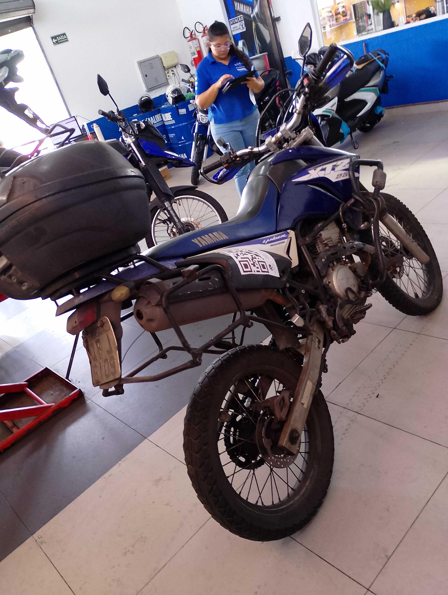 (SUCATA) YAMAHA / XTZ 250 LANDER 249CC 2015/2016 — foto 6 de 8