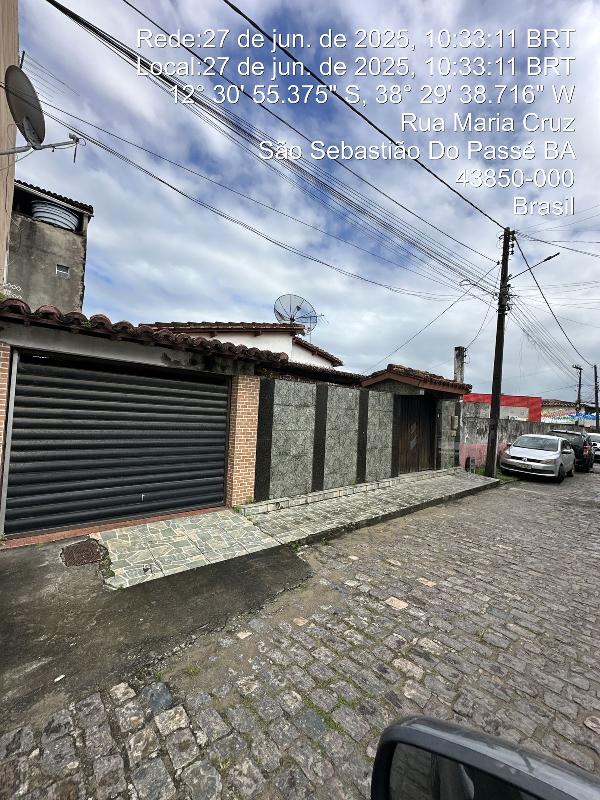 Casa - 219,3 M² Área Privativa, 350 m² Área Do Terreno, Vaga Na Garagem - Sao Sebastiao Do Passe/ba