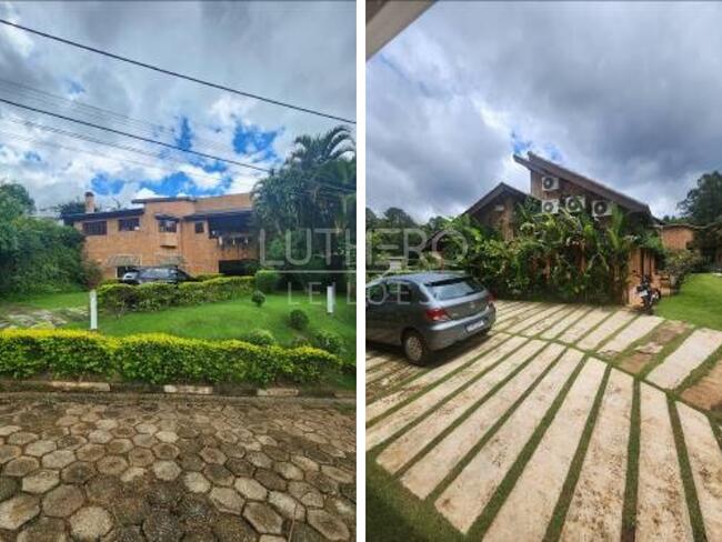 Sobrado Na Estancia Parque Atibaia, A.t 1.355m², A.c 600m², Edicula, 4 Dorms (2 Suítes), Piscina, Piscina E Churrasqueira, Mato Dentro, Atibaia/sp., localizado em Atibaia - SP, bairro Mato Dentro