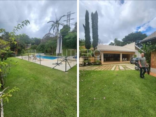 Sobrado Na Estancia Parque Atibaia, A.t 1.355m², A.c 600m², Edicula, 4 Dorms (2 Suítes), Piscina, Piscina E Churrasqueira, Mato Dentro, Atibaia/sp., localizado em Atibaia - SP, bairro Mato Dentro