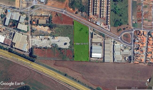 50% de GLEBA DE TERRA, A.T 17.504,40m², Zona Industrial, Jd Mirandola, Americana/SP