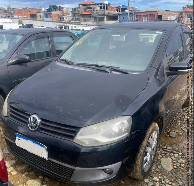 VW/FOX 1.0 GII; ALCOOL/GASOLINA; 2012/2013, PRETO