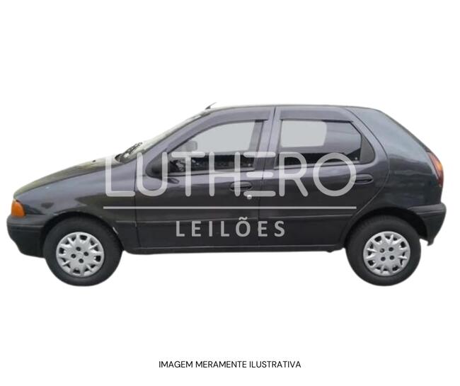 Fiat ELX, ano 2000, Cinza.