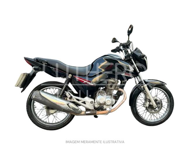 HONDA CG 160FAN, 2017/2018, PRETA, Flex.
