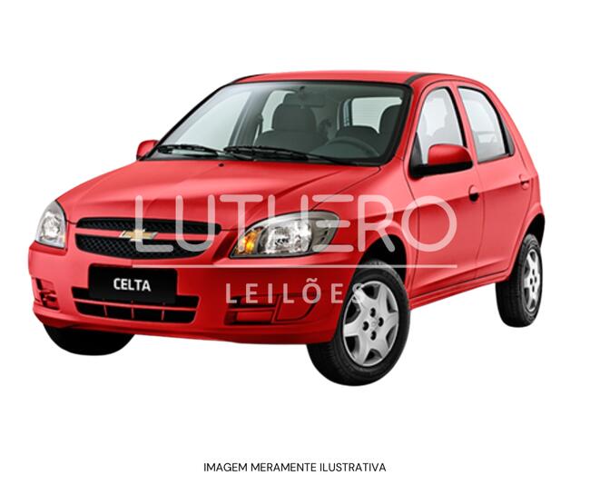 Chevrolet Celta 1.0 LT; Vermelho