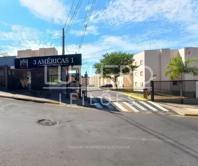 APTO, tipo II, com A.T 42,51m², nº 3 do Bloco 21 do Cond. Resid. Três Américas, garagem N. Hab. Ver. Edson Francisco da Silva, Bauru/SP