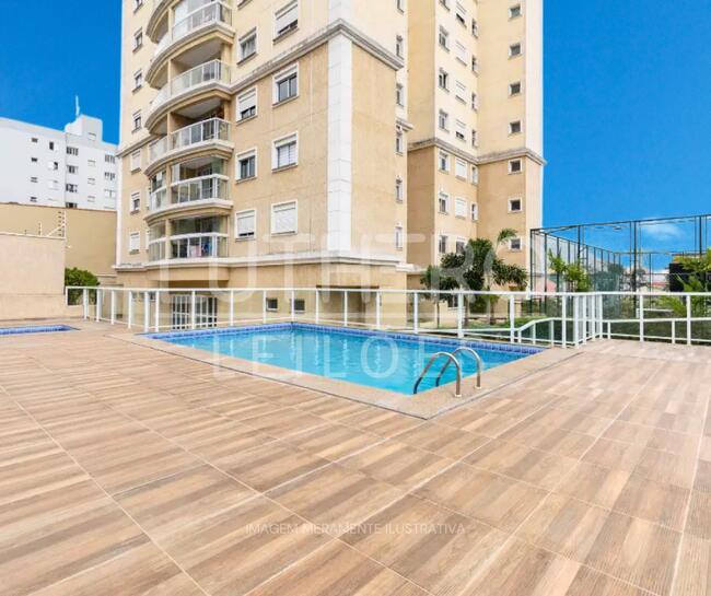 APTO com A.U 82,14m², 3 dorms do Resid. Montevideo, Parque das Nações, S.André/SP