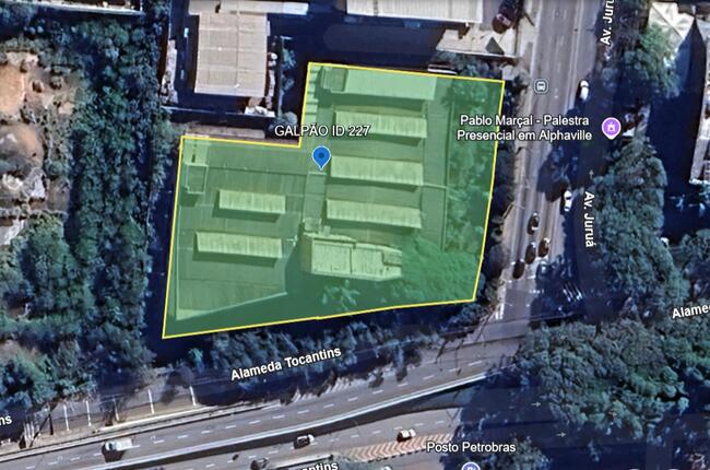 GALPÃO com A.U. 6.932,12m², Alphaville Industrial, Barueri/SP