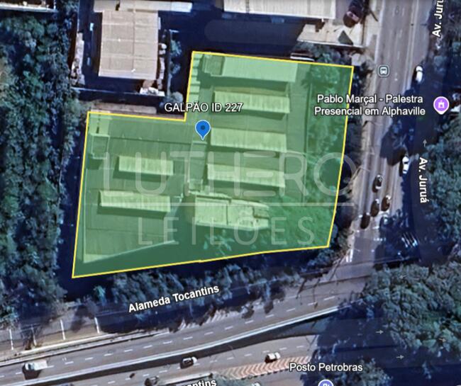 GALPÃO com A.U. 6.932,12m², Alphaville Industrial, Barueri/SP
