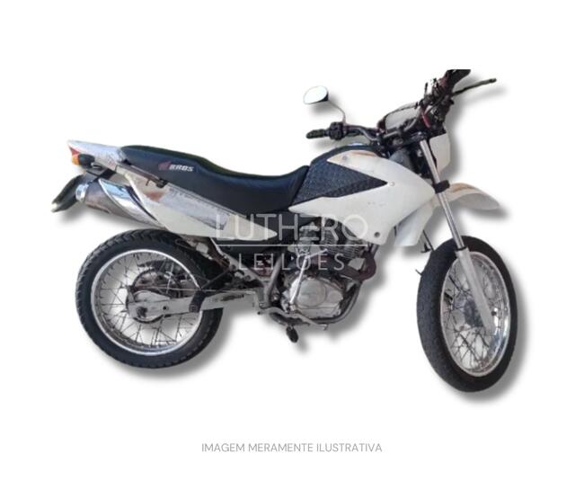 HONDA NXR 125 BROS KS, 2003/2003., Branca, Gasolina