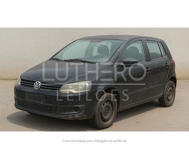 VW/FOX 1.0 GII; ALCOOL/GASOLINA; 2012/2013, PRETO