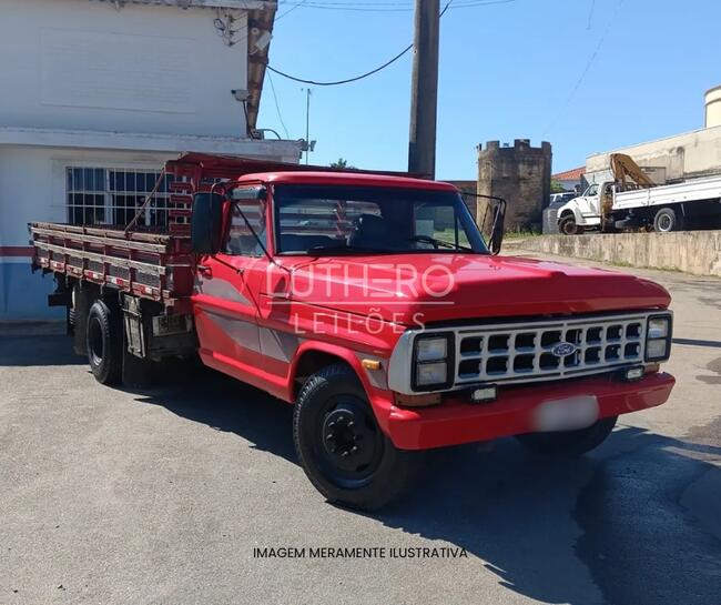 FORD/F350, 1975/1975, Vermelha, Diesel.