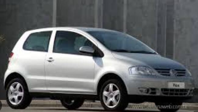 VW/FOX 1.0, 2006/2007, Prata, Flex