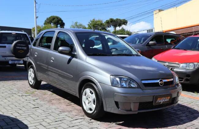 GM/CORSA HATCH MAXX., 2011/2012, Cinza, Flex.