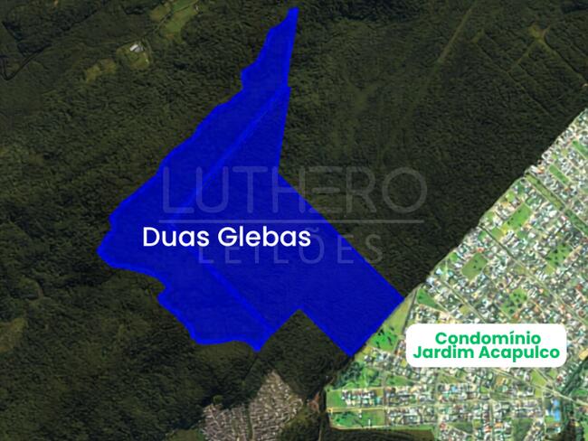GLEBA DE TERRAS, A.T 127,84 hec, próx. à Praia do Pernambuco, Guarujá/SP.