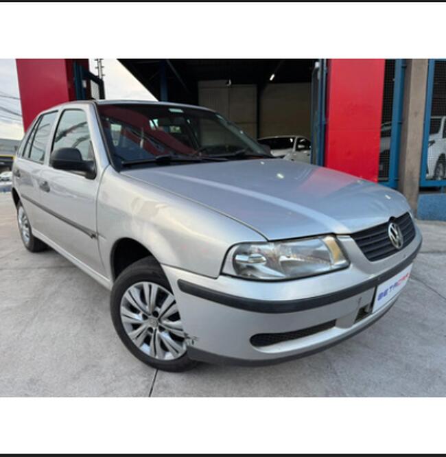 VW/GOL 1.0, 2005/2006, Cinza, Flex.