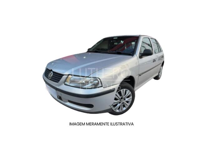 VW/GOL 1.0, 2005/2006, Cinza, Flex.